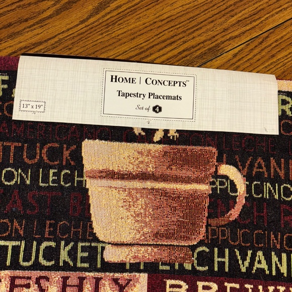 Home Concepts tapestry placemats set new - Picture 3 of 7